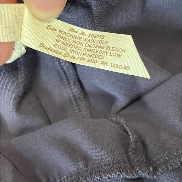 Matilda Jane | Blue Purple Crop Big Ruffle Wide Leg Cropped Pants M - Picture 6 of 6